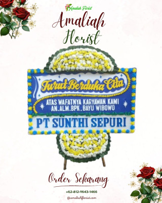 Papan Bunga Duka di Batam