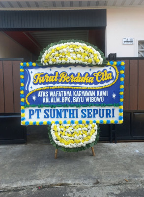 Papan Bunga Duka di Batam