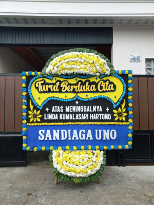 Papan Bunga Duka di Batam